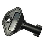 Llave RS PRO de color Negro, para usar con Bloqueo de cuarto De Vuelta RS Pro