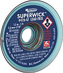 Super Wick SUPERWICK 426-LF 1.5m Lead Free No Clean Desoldering Braid, Width 2.5mm