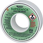 Super Wick SUPERWICK 443 7.5m Desoldering Braid, Width 2mm