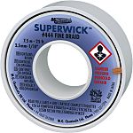 Super Wick SUPERWICK 444 7.5m Desoldering Braid, Width 2.5mm