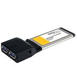 Karta USB, počet portů USB: 2, standard: USB 3.0, typ USB: USB A, typ sběrnice: Expresní karta