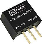 RS PRO Switching Regulator, PCB Mount, 3.3V dc Output Voltage, 6 → 36V dc Input Voltage, 1A Output Current, 1