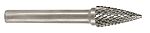 RS PRO Tree Burr, 12mm Capacity, Tungsten Carbide Blade