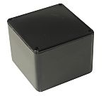 Caja de uso general RS PRO de ABS Negro, 55 x 55 x 42mm, IP54
