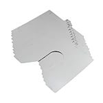 Grey Stainless Steel Pre-Cut Shim, 200mm x 200mm x 1mm