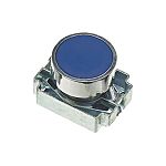 RS PRO Blue Momentary Push Button Head, 22mm Cutout, IP65