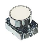RS PRO White Momentary Push Button Head, 22mm Cutout, IP65