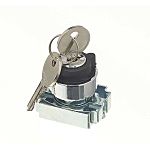 RS PRO 2-position Key Switch Head, Latching, 22mm Cutout