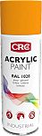 CRC 400ml RAL 1028 Yellow Gloss Spray Paint