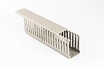 Betaduct 1047 Grey Slotted Panel Trunking - Open Slot, W25 mm x D75mm, L2m, PVC