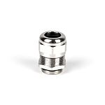 RS PRO Metallic Nickel Plated Brass Cable Gland, M20 Thread, 6mm Min, 12mm Max, IP68