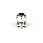 RS PRO Metallic Nickel Plated Brass Cable Gland, PG11 Thread, 5mm min., 10mm max., IP68