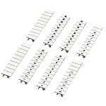 Schneider Electric Linergy TR Insert Cable Markers, White, NSYTRAB550