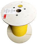 RS PRO, 100m Cat7a, Yellow, S/FTPShielded, Unterminated LSZH Sheath