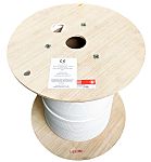 RS PRO, 500m Cat6a, White, F/FTPShielded, Unterminated LSZH Sheath