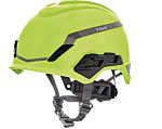 MSA Safety V-Gard H1 Black, Green Safety Helmet with Chin Strap, Adjustable