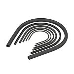 38401101, Shielding Strip of Nickel-plated Graphite, Silicone 1m x 1.63mm x 1.4mm