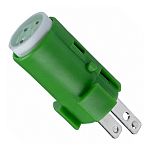 LED para botón pulsador, Color Verde, para uso con Interruptor de botón pulsador