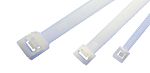 HellermannTyton Cable Ties, Releasable, 340mm x 7.6 mm, Natural Polyamide 6.6 (PA66), Pk-100