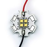 Pole LED diod, řada: OSLON Square 4+ PowerStar IHH-OG04-NW90-SC221-WIR200. barva Neutrální bílá 4 1080 lm ILS 3868mW