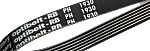 OPTIBELT Rubber RB Drive Belt, 1015mm Length, 28.48mm Width