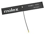 Molex 207901-0100 Square Omnidirectional GSM & GPRS Antenna, 2G (GSM/GPRS), 3G (UTMS), 4G (LTE)