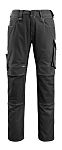 Mascot Workwear Mannheim 's Black Trousers Ergonomic Fit 35in W 82cm L