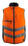 Mascot Workwear Orange/Navy Water Repellent Hi Vis Vest, L