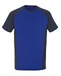 Mascot Workwear Blue Cotton, Polyester Short Sleeve T-Shirt, UK- L, EUR- L