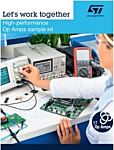 STMicroelectronics KITOPAMP1120, High-performance Op Amps Sample kit for TS880ICT, TS3011ICT, TSB571ILT, TSB611ILT,