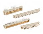 Amphenol Communications Solutions DIN 41612 64 Way 2.54mm Pitch, Type B, 2 Row, Vertical DIN 41612 Connector Receptacle