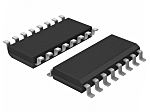 Expansor de E/S, PCF8574AT/3,518, 8 canales, I2C, SO16, 16 pines