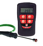 RS PRO CLEGK1 Type K Thermocouple Legionella Thermometer Kit, Immersion, Surface Probe, 1 Input(s), ±0.2 °C Accuracy