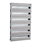 Schneider Electric NSY Series RAL 7035 Modular Chassis, 453mm H, 355mm W For Use With Enclosure