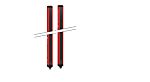 Telemecanique Sensors XUSL Series Preventa Light Curtain Receiver, 76 Beam(s), 30mm Resolution