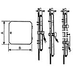 Schneider Electric Inspection Window for use with Thalassa PLA
