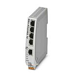Phoenix Contact FL SWITCH 1000 Series DIN Rail Mount Ethernet Switch, 5 RJ45 Ports, 10/100/1000Mbit/s Transmission, 24V
