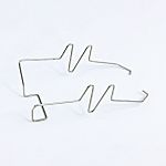 Allen Bradley 700-HN Series Retaining Clip for Use with 700-HA Relays, 700-HN100, 700-HN101, 700-HN200, 700-HN201,