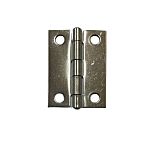 RS PRO Stainless Steel Butt Hinge, Screw Fixing, 50mm x 38mm x 1.2mm