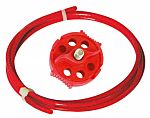 RS PRO Red 1-Lock Polypropylene Economy Multipurpose Cable Lockout