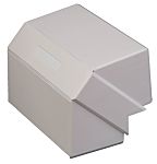 RS PRO PVC Cable Trunking External Cover, 60 x 60mm