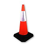 RS PRO Weighted Orange 100 cm Polyethylene Traffic Cone