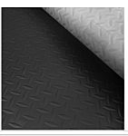 Suelo antideslizante de PVC Negro, , 10m x 2m x 2mm