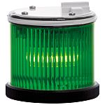 Elemento luminoso RS PRO constante, BA 15d, Verde, Ø 75mm, alim. 12/240 v ac / dc