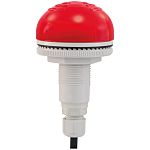 Indicator luminoso y acústico LED RS PRO, 12 V ac/dc, 24 V ac/dc, Rojo, Múltiples efectos de iluminación, IP65