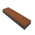 RS PRO Coarse/Fine Rectangular Sharpening Stone, 203.2mm x 50.8mm x 25.4mm