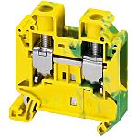 Schneider Electric 2-Way Earth Terminal Block, 16mm², Screw, ATEX