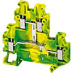Schneider Electric 2-Way Earth Terminal Block, 4mm², Screw, ATEX