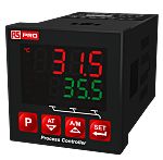 RS PRO Panel Mount PID Temperature Controller, 48 x 48mm 3 Input, 3 Output Relay, SSR, 100 → 240 V Supply