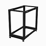 StarTech.com Black 18U Steel Server Rack , with 4-Post Frame